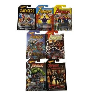 Hot Wheels 2017 The Avengers Complete Set‎ Factory Sealed